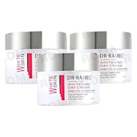 PACK 3 CREMA FACIAL DE DÍA WHITE SKIN 50G DR RASHEL